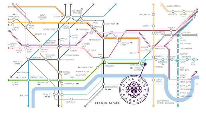 Map of London Underground